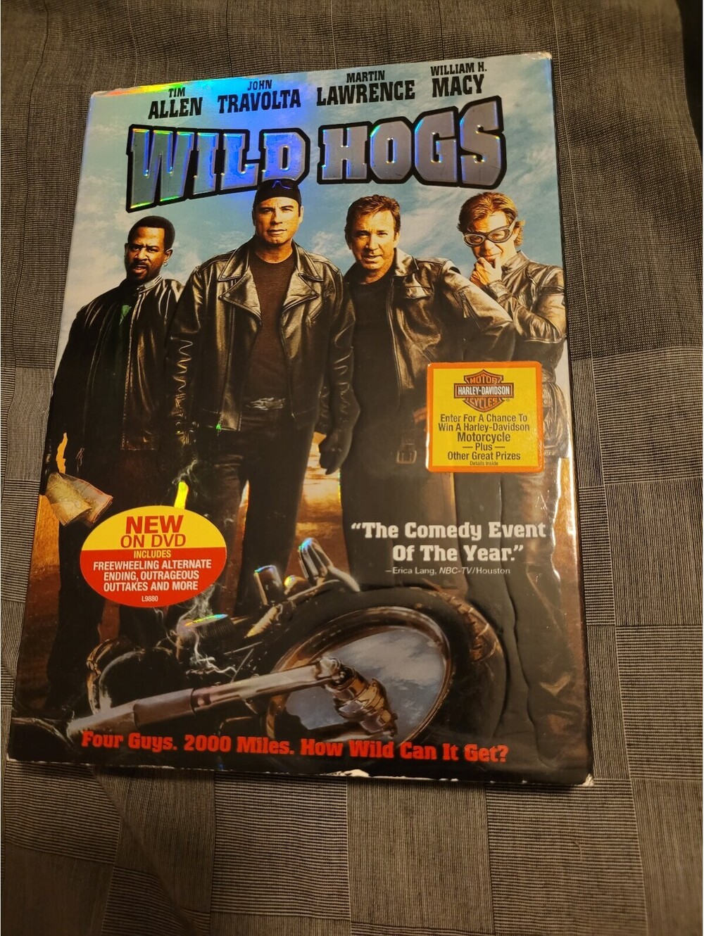 Wild Hogs DVD Widescreen Tim Allen John Travolta Martin Lawrence William H. Macy